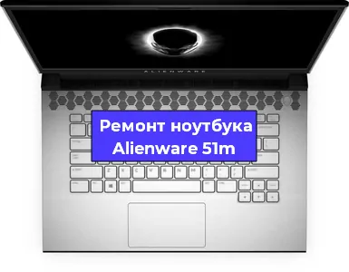 Чистка от пыли и замена термопасты на ноутбуке Alienware 51m в Санкт-Петербурге